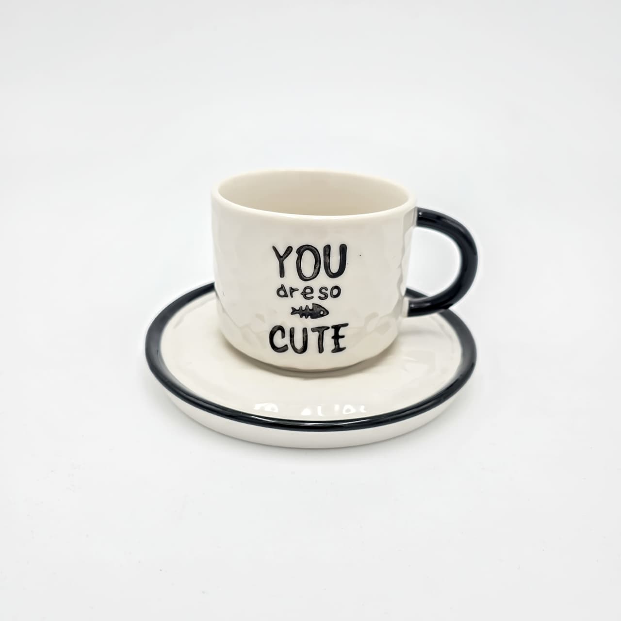 Ceasca cu farfurie CAT SURPRISE 150ml