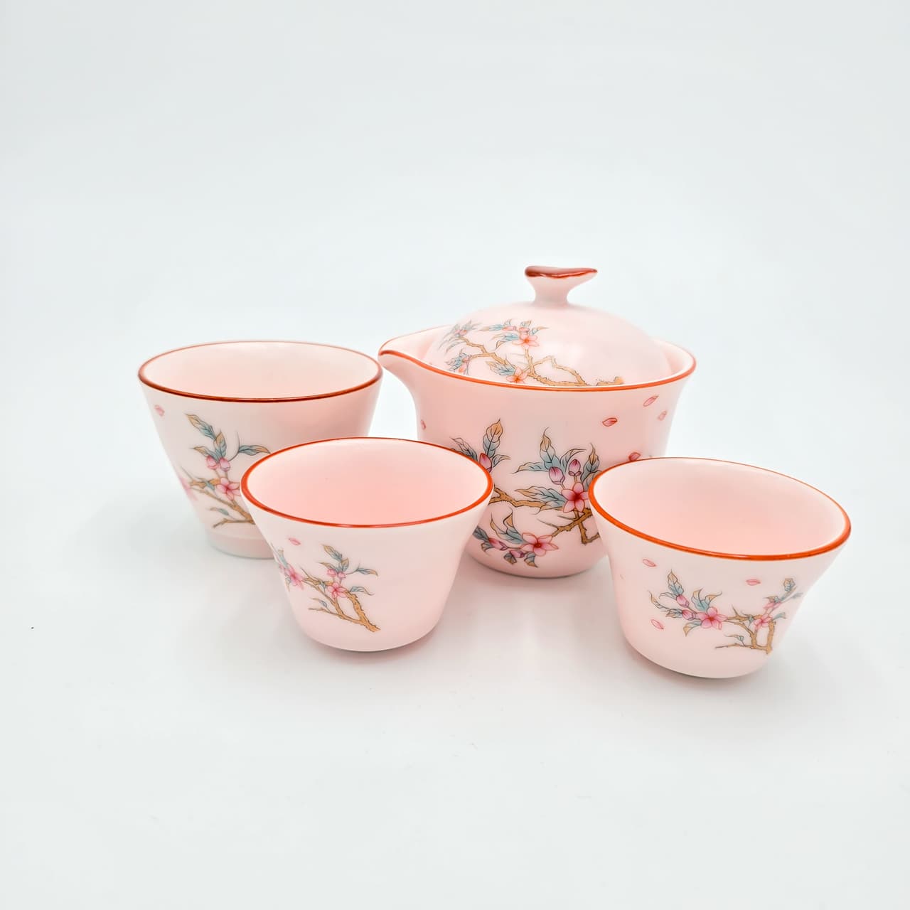Set ceai 4 piese SAKURA PINK JAPAN